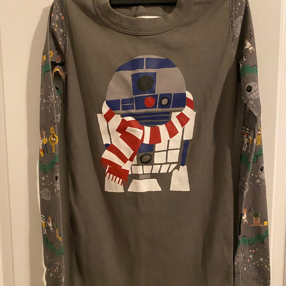 Hanna Andersson Star Wars Christmas Shirt sz 10